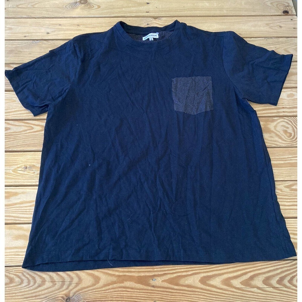 Bowery & Broome Short Sleeve Pocket T Shirt Size XL Men’s Black